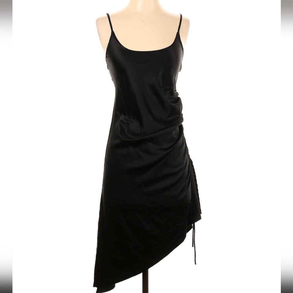 Aiellos by Frankie’s bikinis silk dress black XS